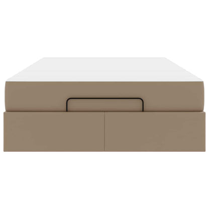 Struttura letto con materasso Cappuccino 120 x 190 cm