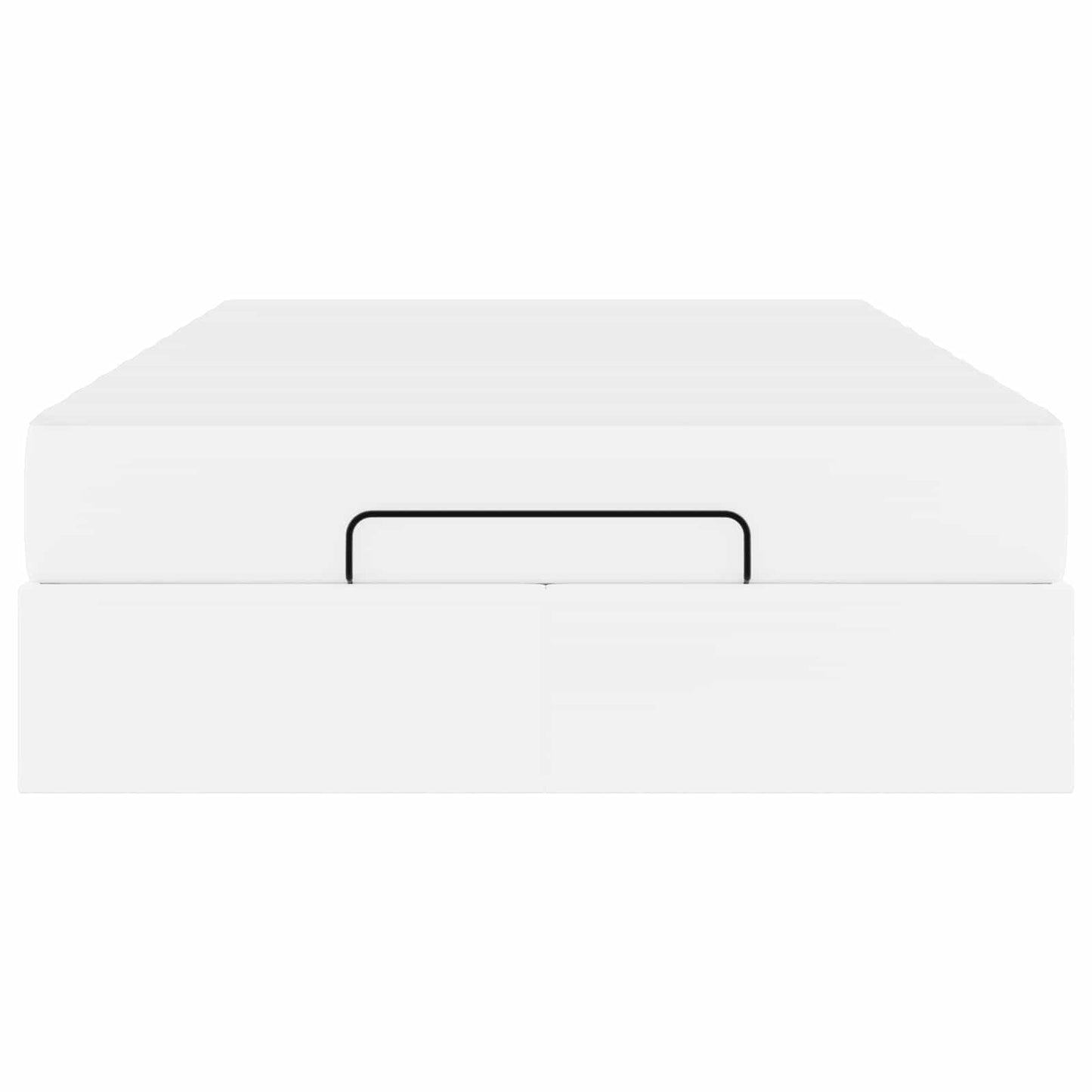 Struttura letto con materasso Altro 2 pcs Bianco PVC | homemem39