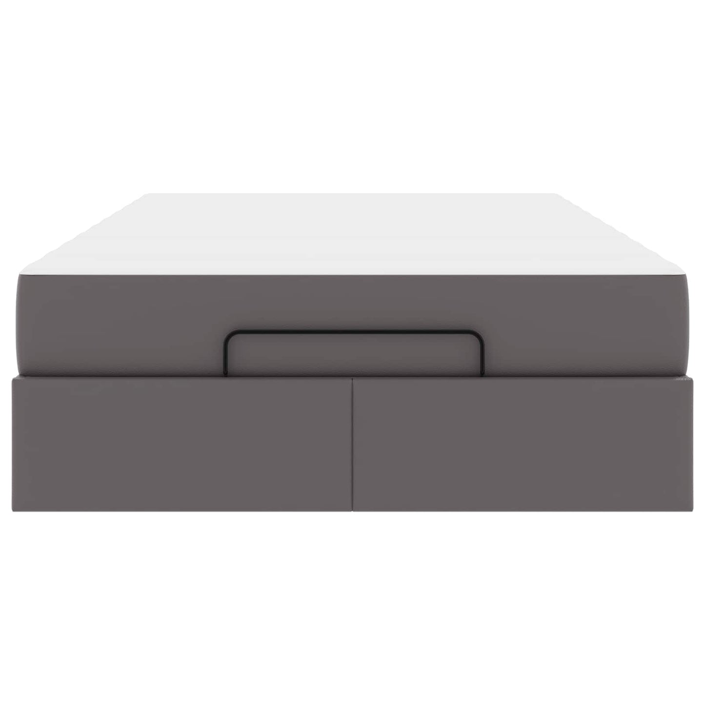 Struttura letto con materasso Altro 2 pcs Grigio PVC | homemem39
