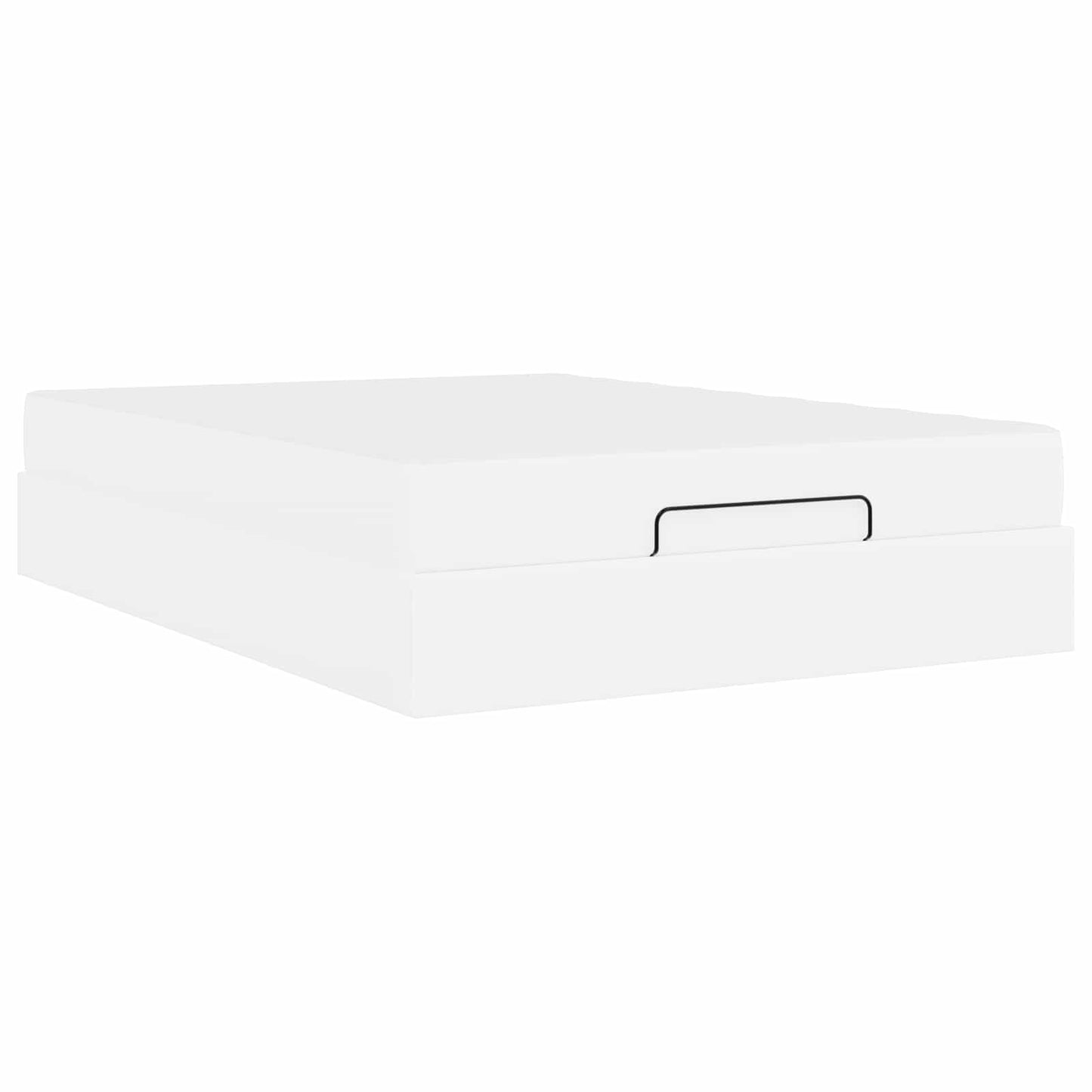 Struttura letto con materasso Altro 2 pcs Bianco PVC | homemem39