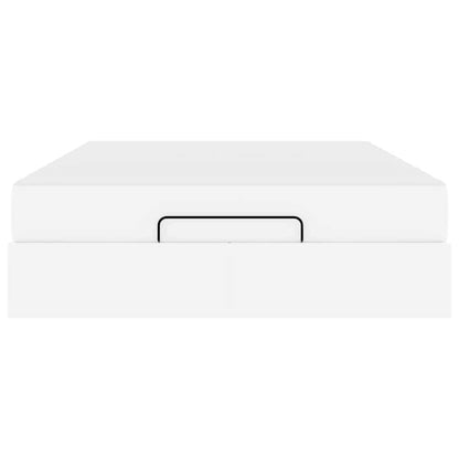 Struttura letto con materasso Bianco Puro 160 x 200 cm - homemem39