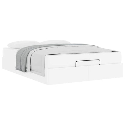Struttura letto con materasso Bianco Puro 160 x 200 cm