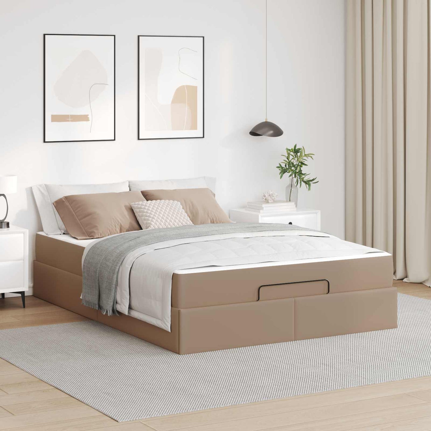 Struttura letto con materasso Altro 2 pcs Tanno PVC | homemem39