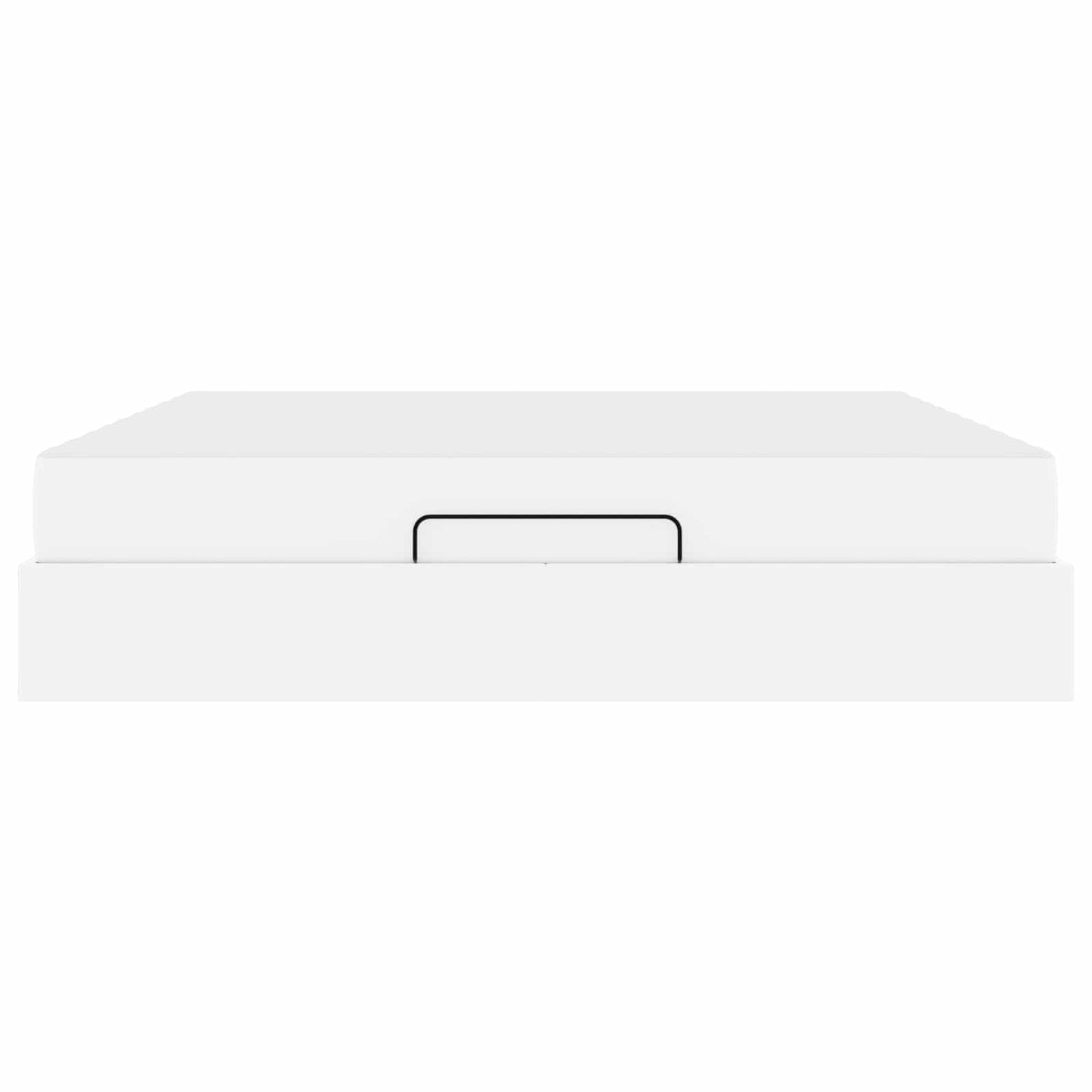 Struttura letto con materasso Altro 2 pcs Bianco PVC | homemem39