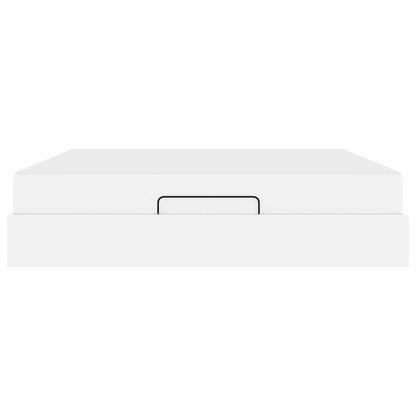Struttura letto con materasso Altro 2 pcs Bianco PVC | homemem39