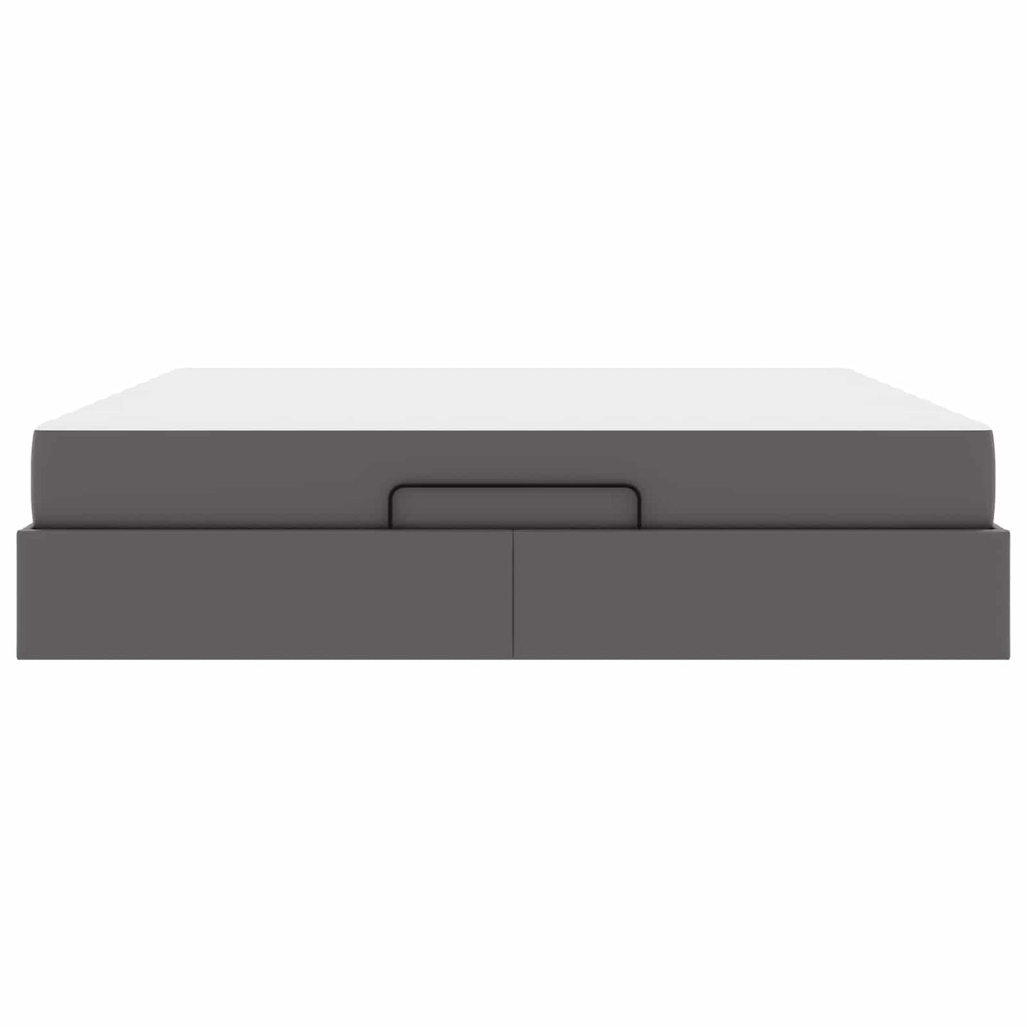 Struttura letto con materasso Altro 2 pcs Grigio PVC | homemem39