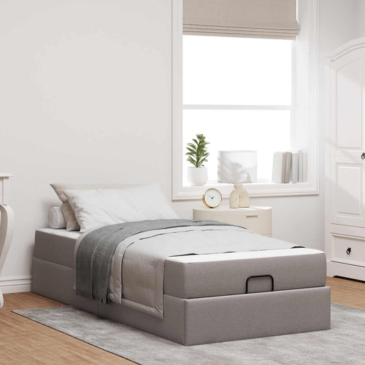 Struttura letto con materasso 2 pcs Talpa Tessuto | homemem39