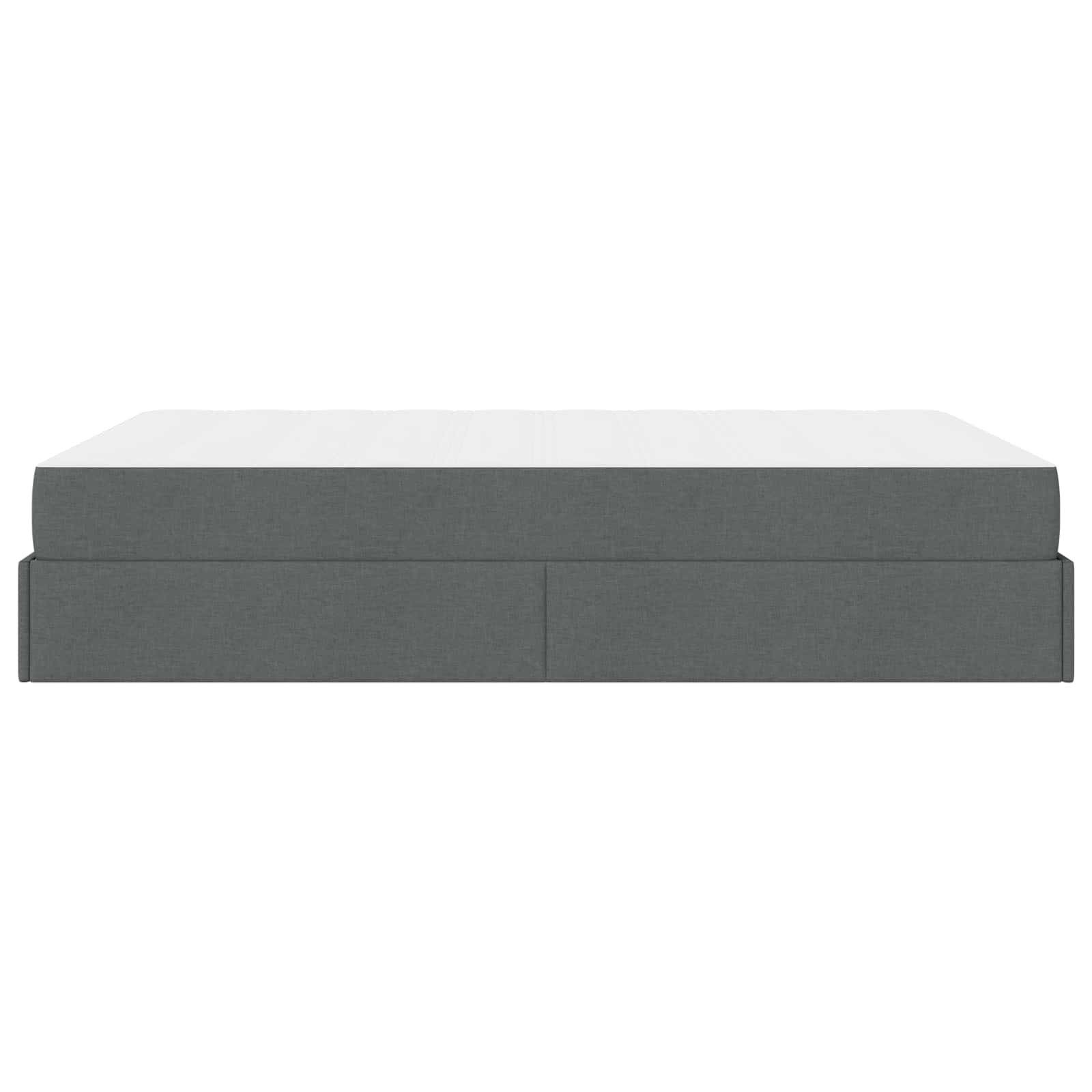 Struttura letto con materasso 2 pcs Grigio Sfumato Tessuto | homemem39