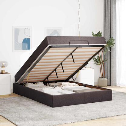 Struttura letto con materasso 2 pz Tanno Tessuto | homemem39