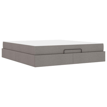 Struttura letto con materasso 2 pcs Talpa Tessuto | homemem39