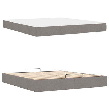 Struttura letto con materasso 2 pcs Talpa Tessuto | homemem39