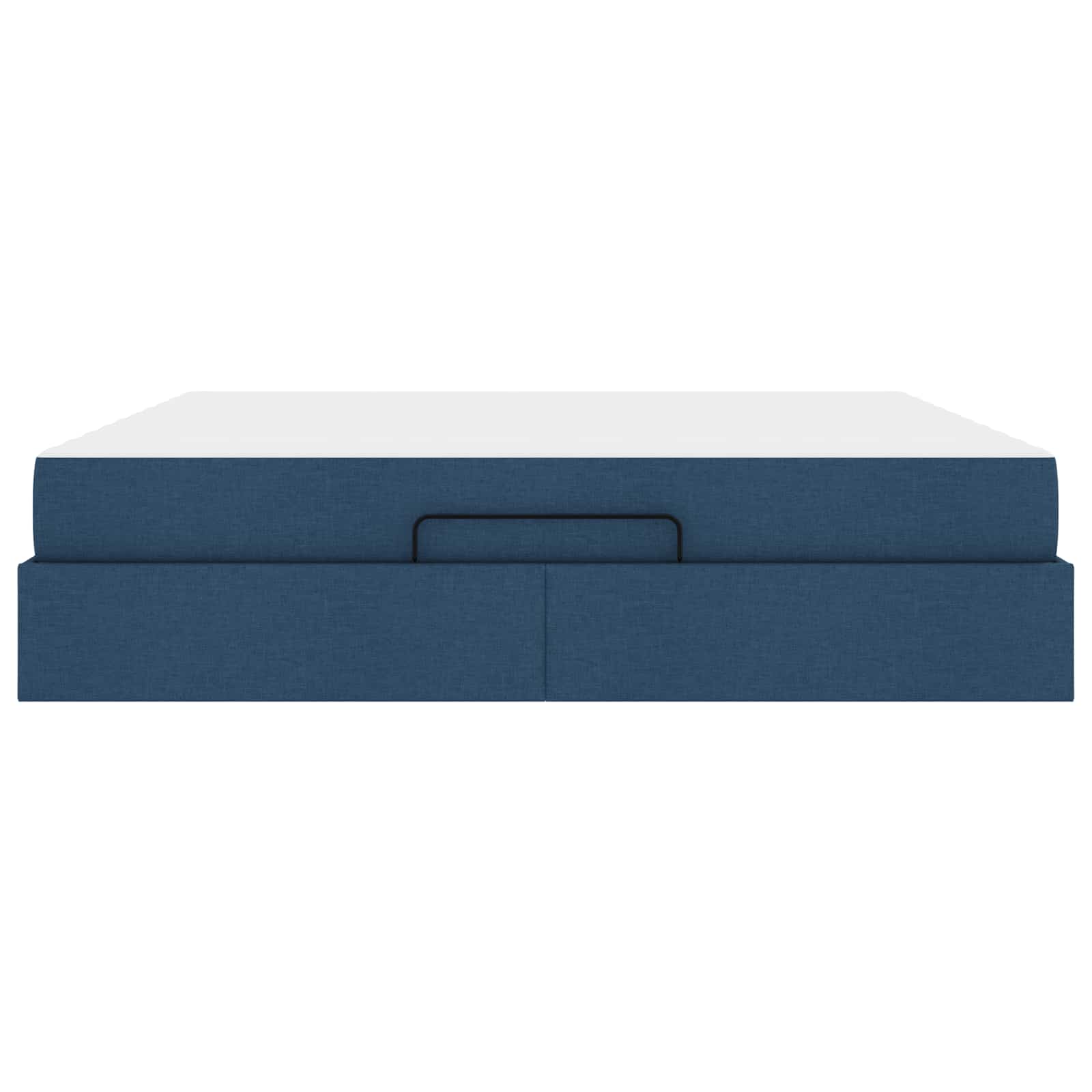 Struttura letto con materasso 2 pcs Blu Tessuto | homemem39