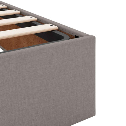Struttura letto con materasso 2 pz Talpa Tessuto | homemem39