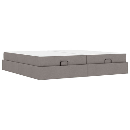 Struttura letto con materasso 2 pz Talpa Tessuto | homemem39
