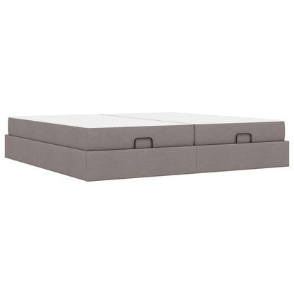 Struttura letto con materasso 2 pz Talpa Tessuto | homemem39