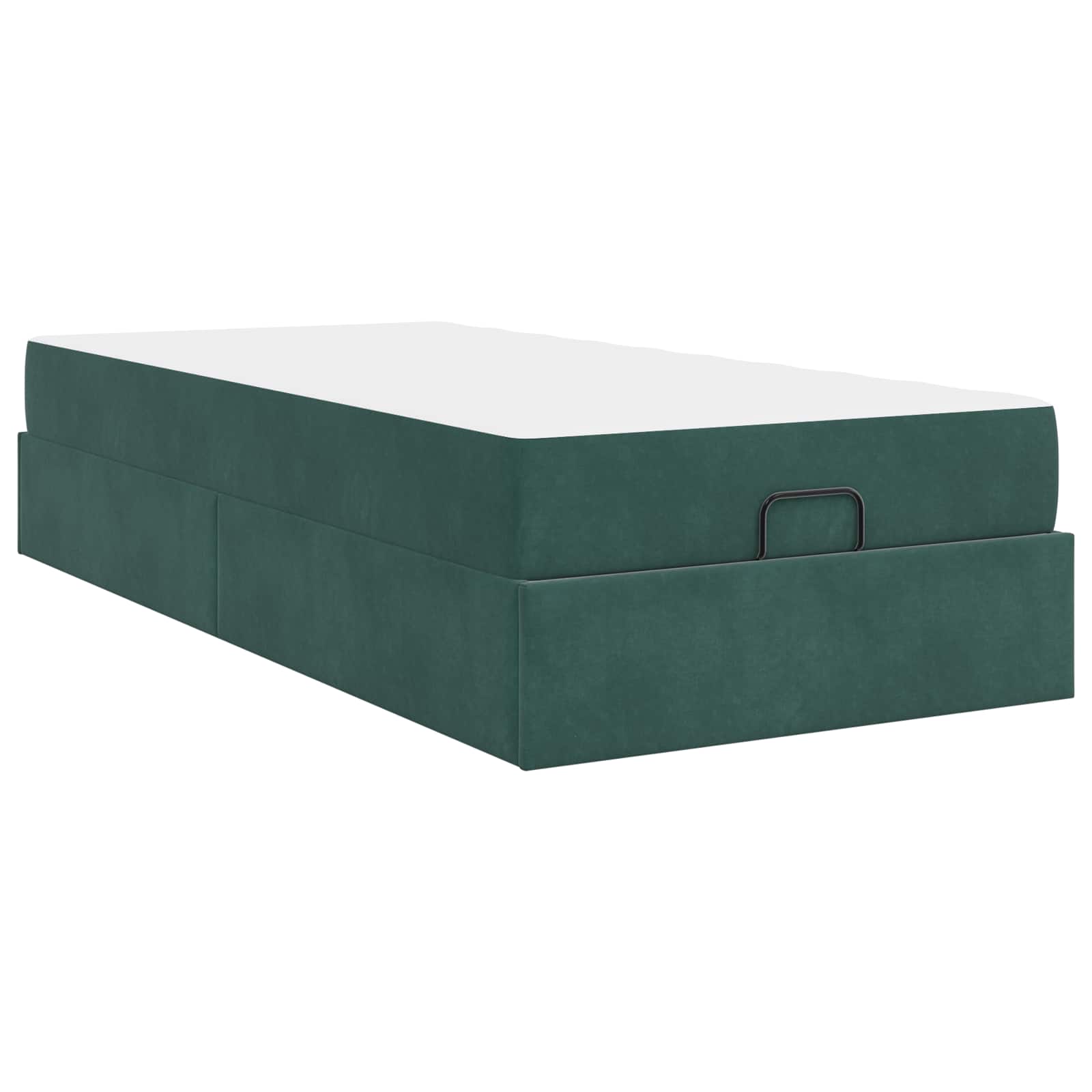 Struttura letto con materasso 2 pcs Verde Velluto | homemem39