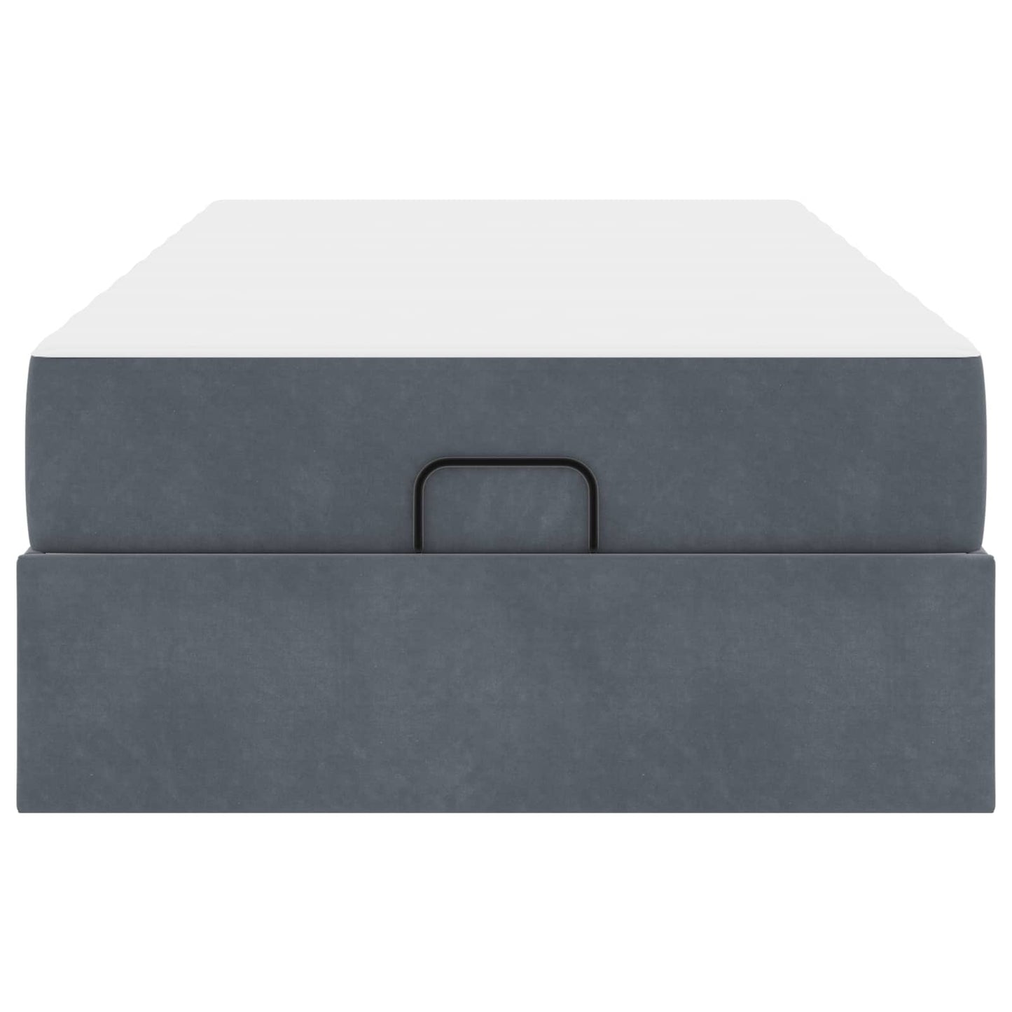 Struttura letto con materasso 2 pcs Grigio Sfumato Velluto