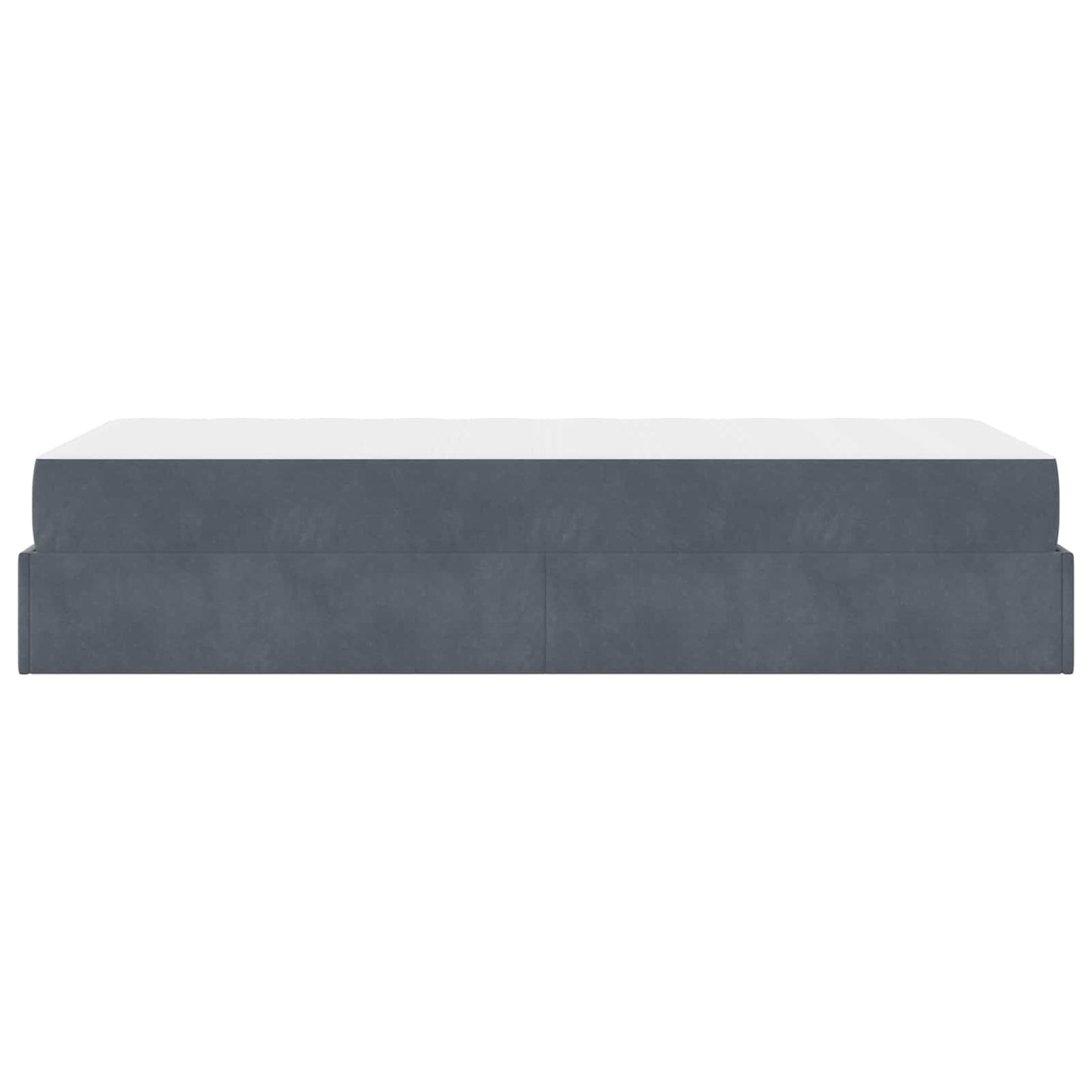 Struttura letto con materasso 2 pcs Grigio Sfumato Velluto | homemem39