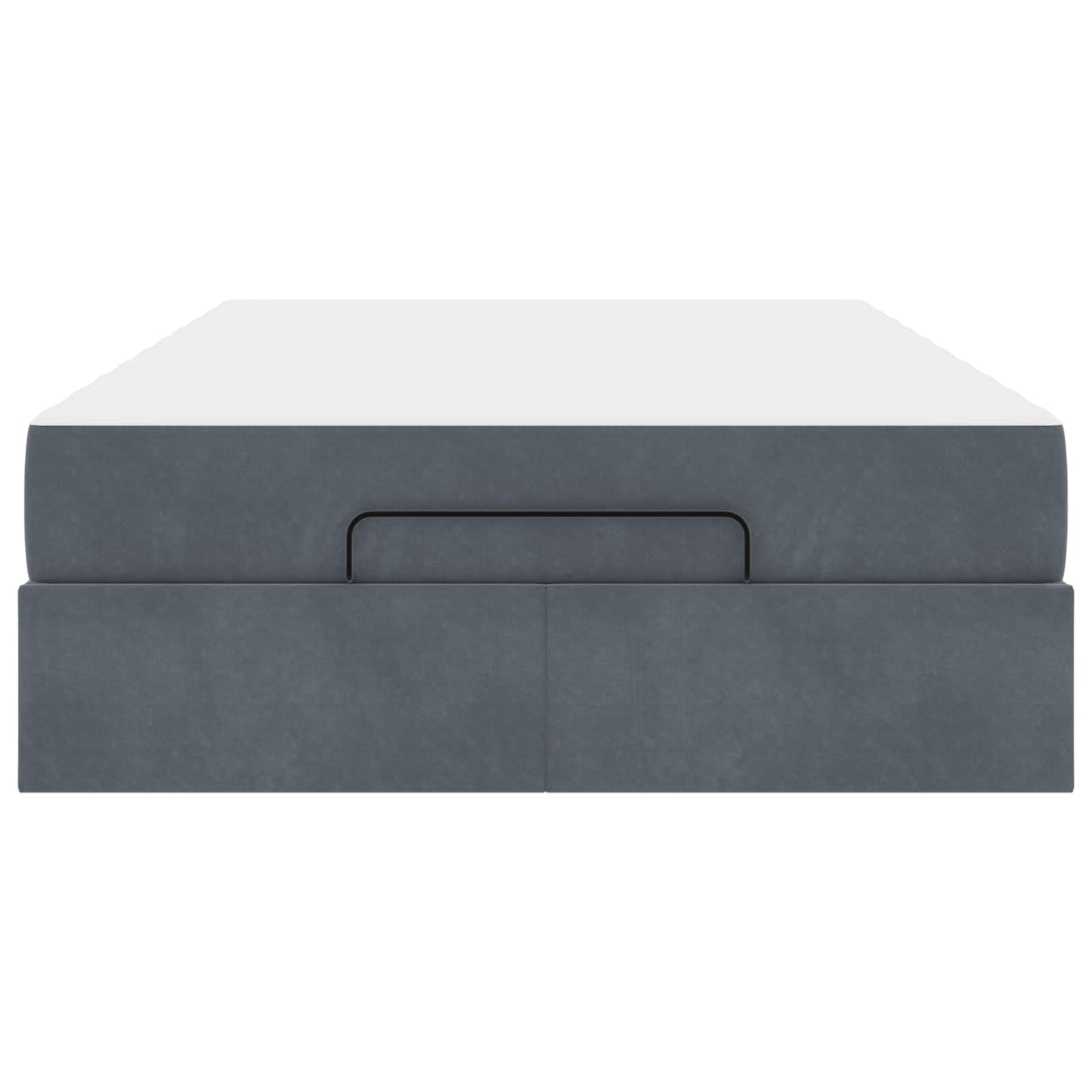 Struttura letto con materasso 2 pcs Grigio Sfumato Velluto