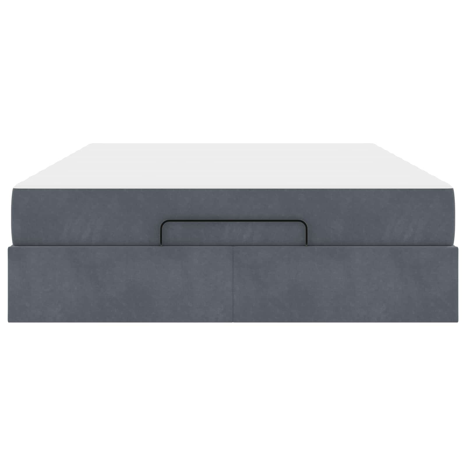 Struttura letto con materasso 2 pcs Grigio Sfumato Velluto | homemem39