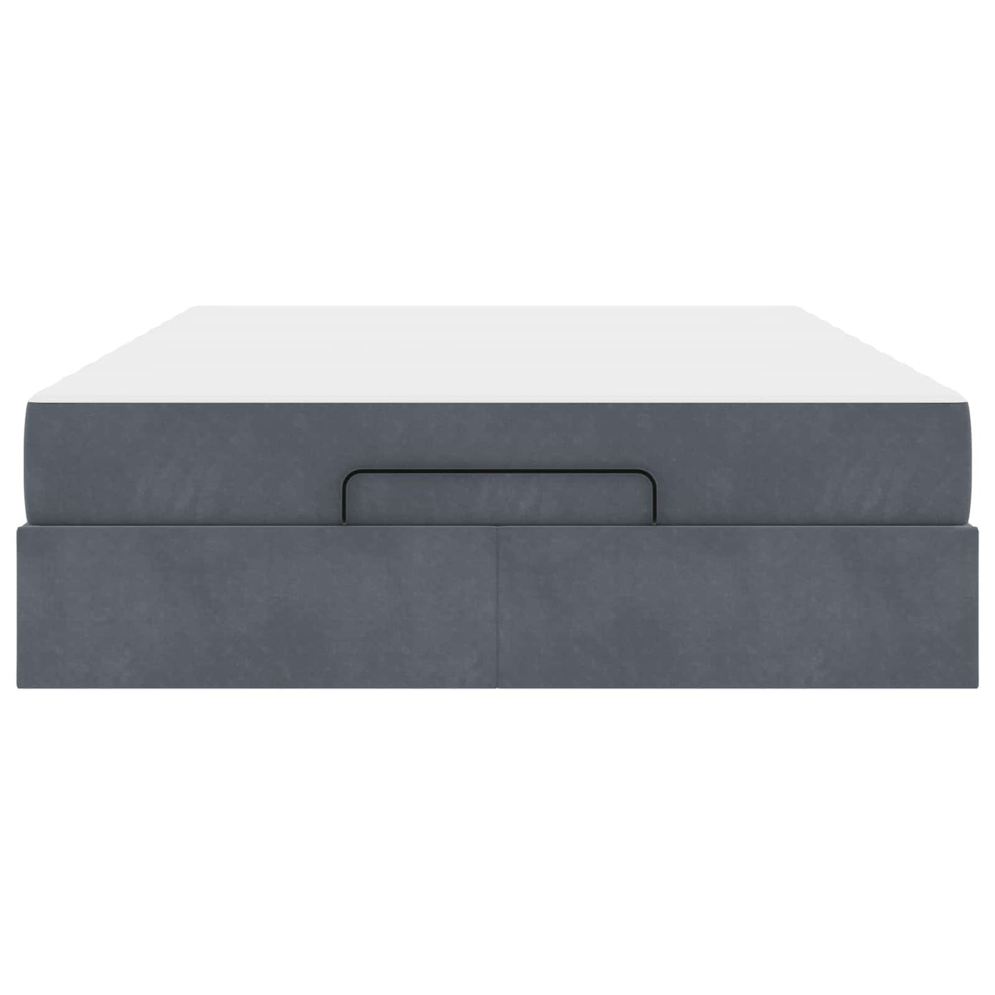 Struttura letto con materasso 2 pcs Grigio Sfumato Velluto