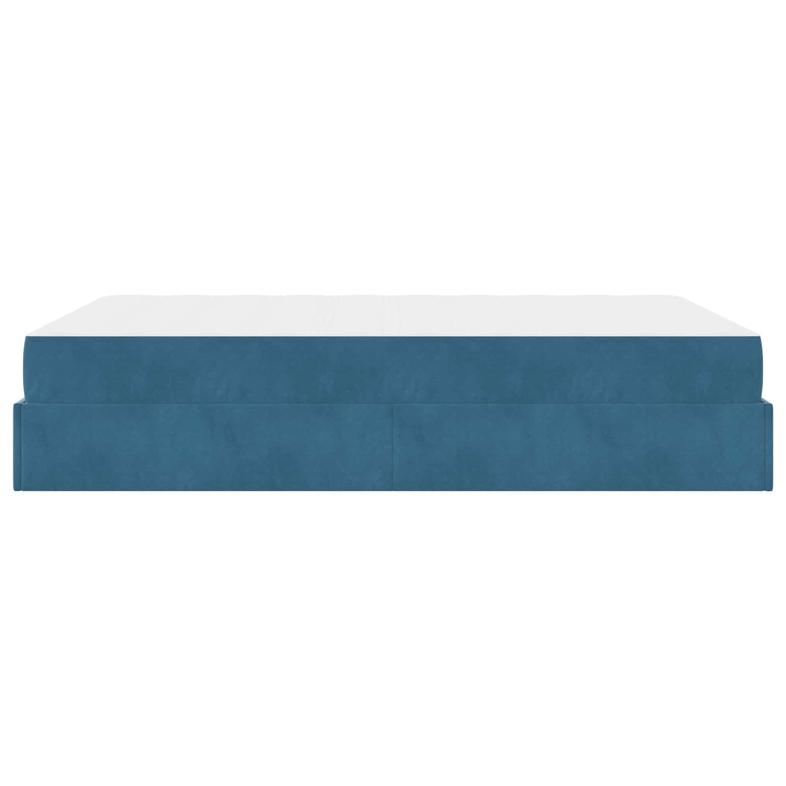 Struttura letto con materasso 2 pcs Blu Velluto | homemem39