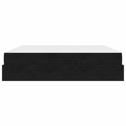 Struttura del letto Nero 180 x 200 cm Velluto - homemem39