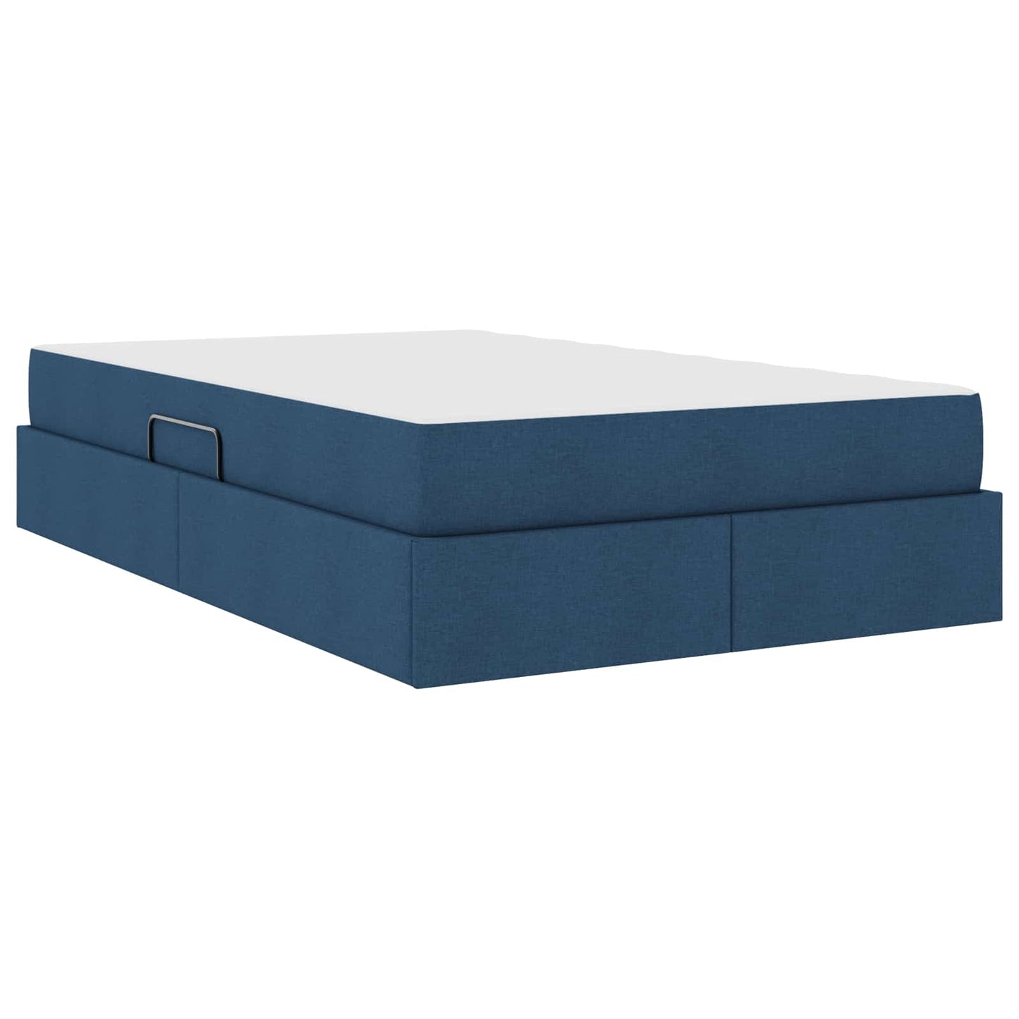 Letto con contenitore e materasso Blu 120 x 190 cm Poliestere | homemem39