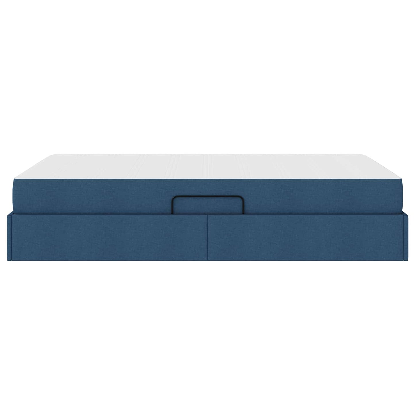 Letto con contenitore e materasso Blu 120 x 190 cm Poliestere | homemem39