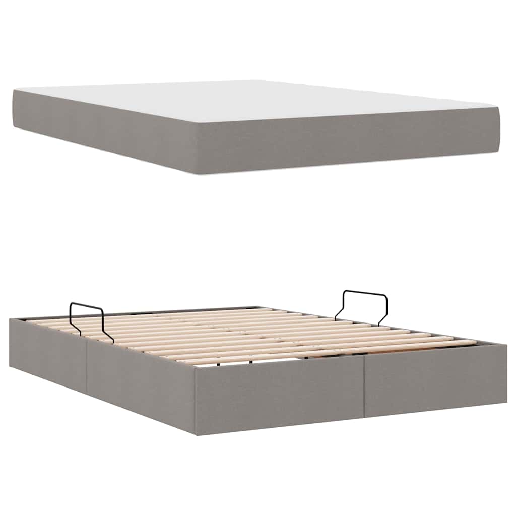 Letto con contenitore e materasso Talpa 140 x 200 cm Poliestere | homemem39
