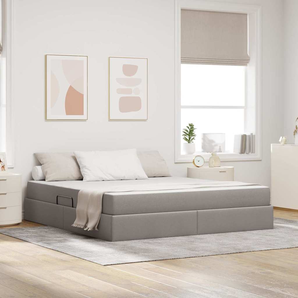 Letto con contenitore e materasso Talpa 180 x 200 cm Poliestere | homemem39