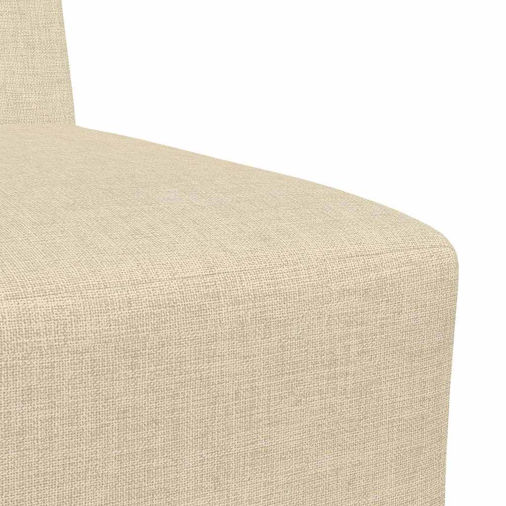 Unità di Divano Modulare Senza Braccioli 2 pcs Crema | homemem39