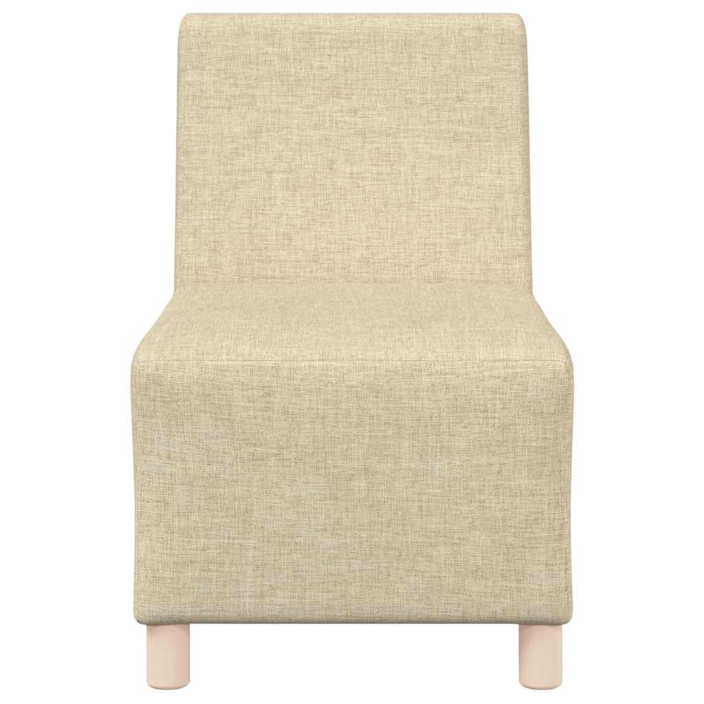 Unità di Divano Modulare Senza Braccioli 2 pcs Crema | homemem39