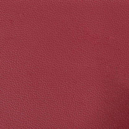 Unità di Divano Modulare Senza Braccioli 2 pcs Rosso vino