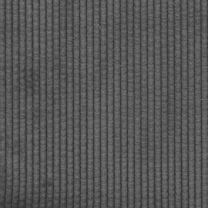 Unità di Divano Modulare Senza Braccioli 2 pcs Grigio scuro