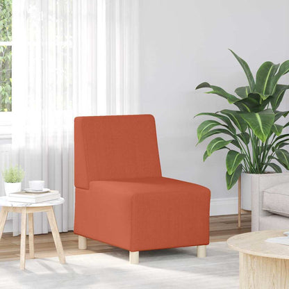 Unità di Divano Modulare Senza Braccioli 2 pcs Arancione