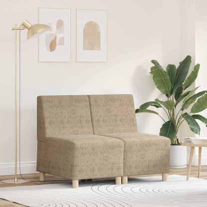 Unità di Divano Modulare Senza Braccioli 2 pcs Grigio chiaro | homemem39