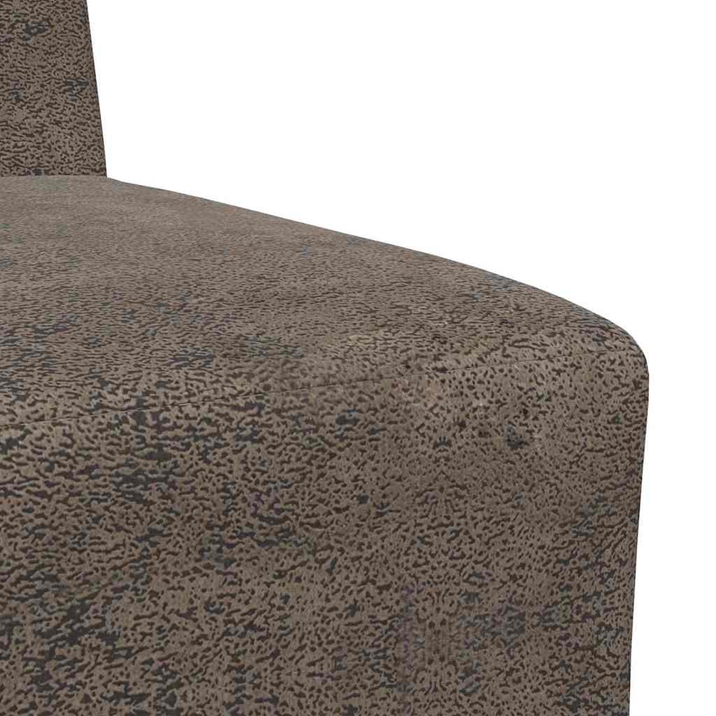 Unità di Divano Modulare Senza Braccioli 2 pcs Grigio scuro | homemem39