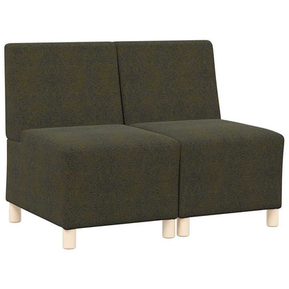 Poltrona Sofa 2 pcs Verde 55 x 74 x 82 cm