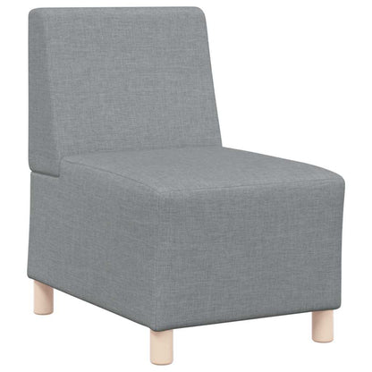 Unità di Divano Modulare Senza Braccioli 3 pcs Grigio chiaro | homemem39