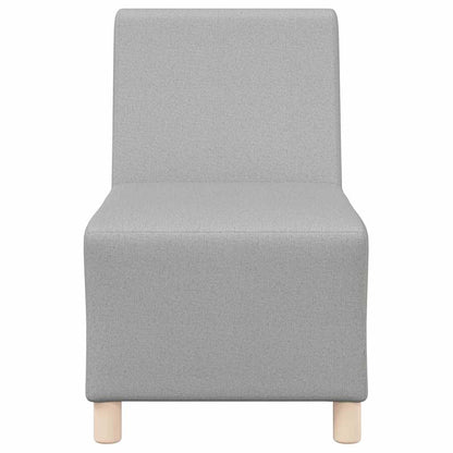 Unità di Divano Modulare Senza Braccioli 3 pcs Grigio Nuvola - homemem39