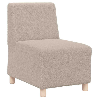 Unità di Divano Modulare Senza Braccioli 3 pcs Grigio chiaro