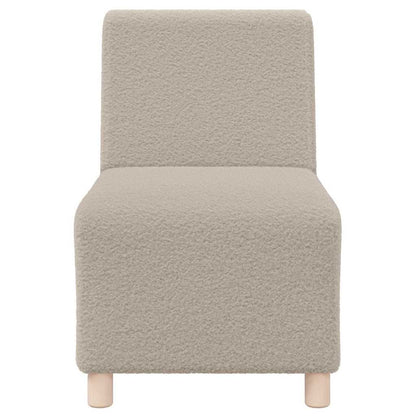 Unità di Divano Modulare Senza Braccioli 3 pcs Grigio chiaro