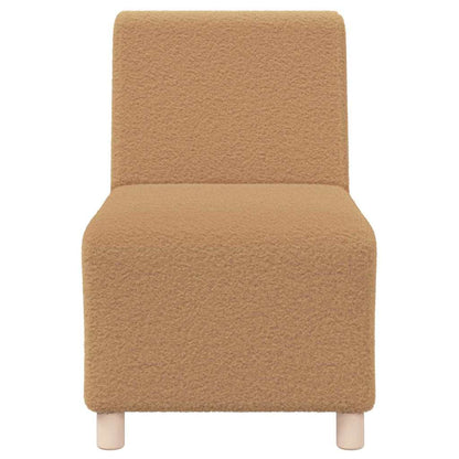 Unità di Divano Modulare Senza Braccioli 3 pcs Beige