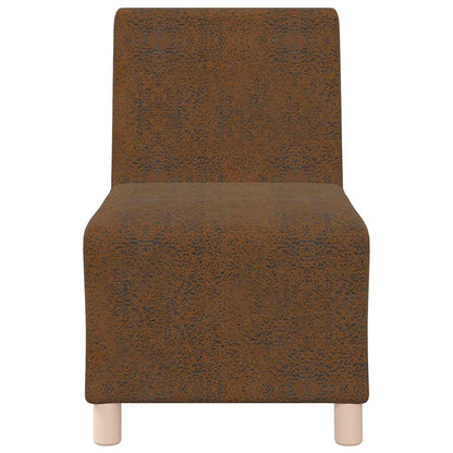 Poltrona Sofa 3 pcs Marrone 55 x 74 x 82 cm