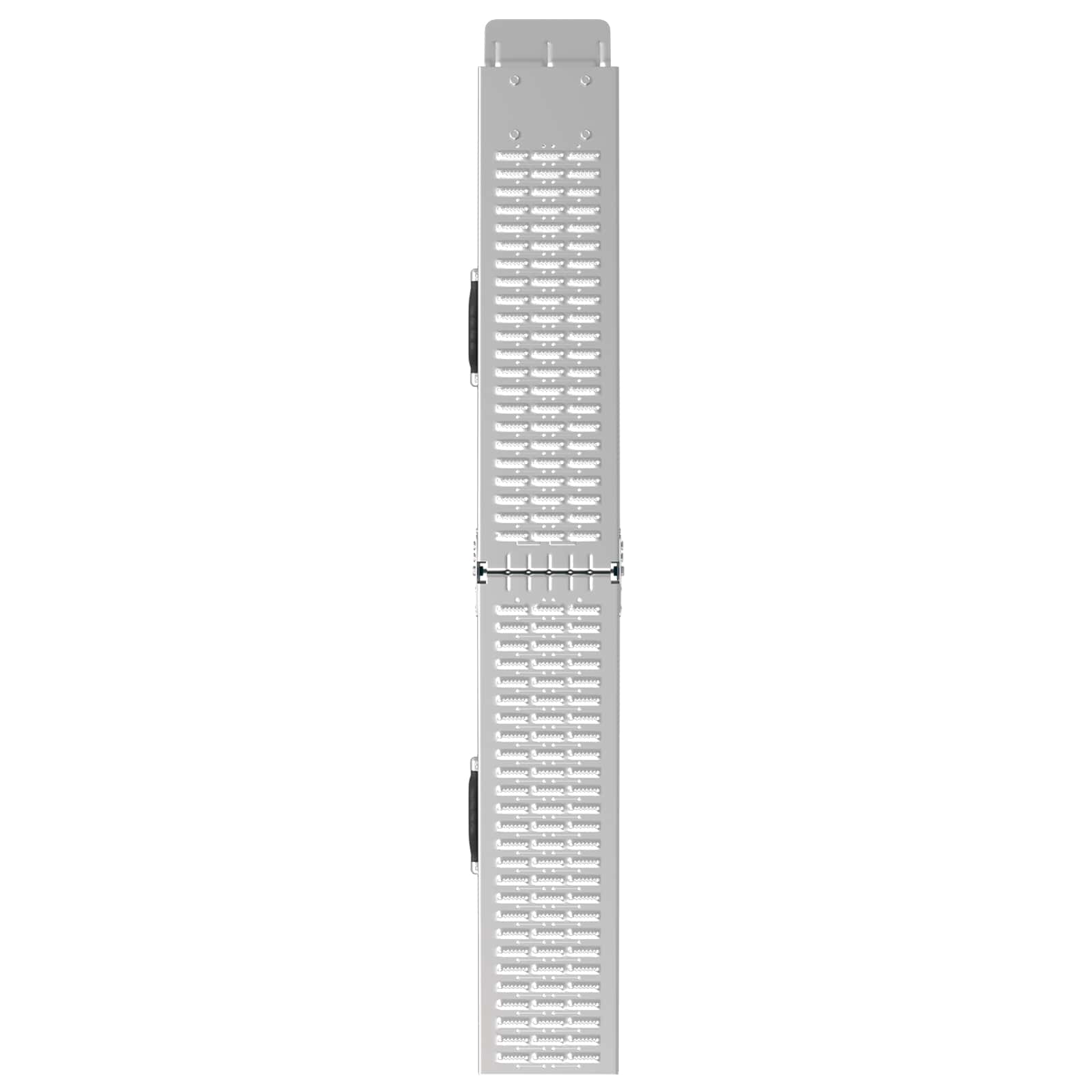 Rampe Pieghevoli 200kg per rampa 2 pcs Argento Acciaio zincato | homemem39