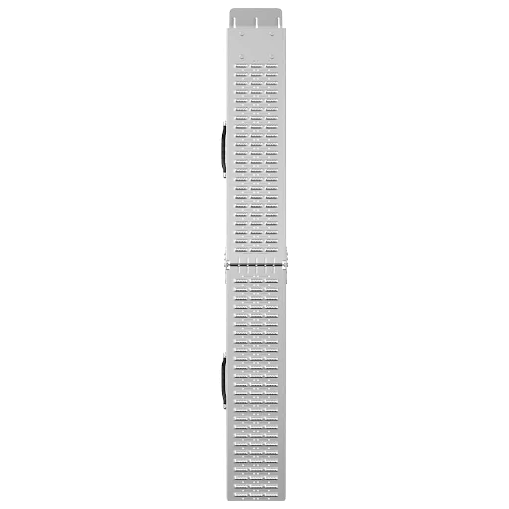 Rampe Pieghevoli 200kg per rampa Argento 186 x 23 x 4,5 cm | homemem39
