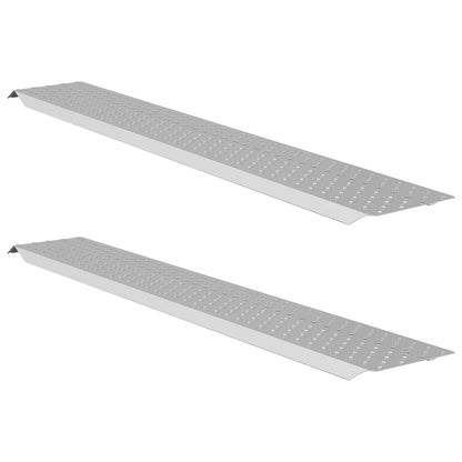 Rampe di carico 200 kg Argento 159 x 23 x 5 cm Acciaio zincato