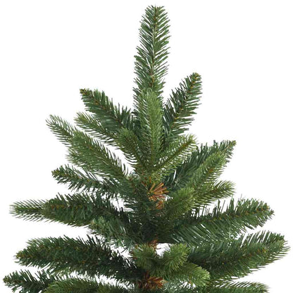 Albero di Natale Artificiale con Rami Pieghevoli Verde 210 cm
