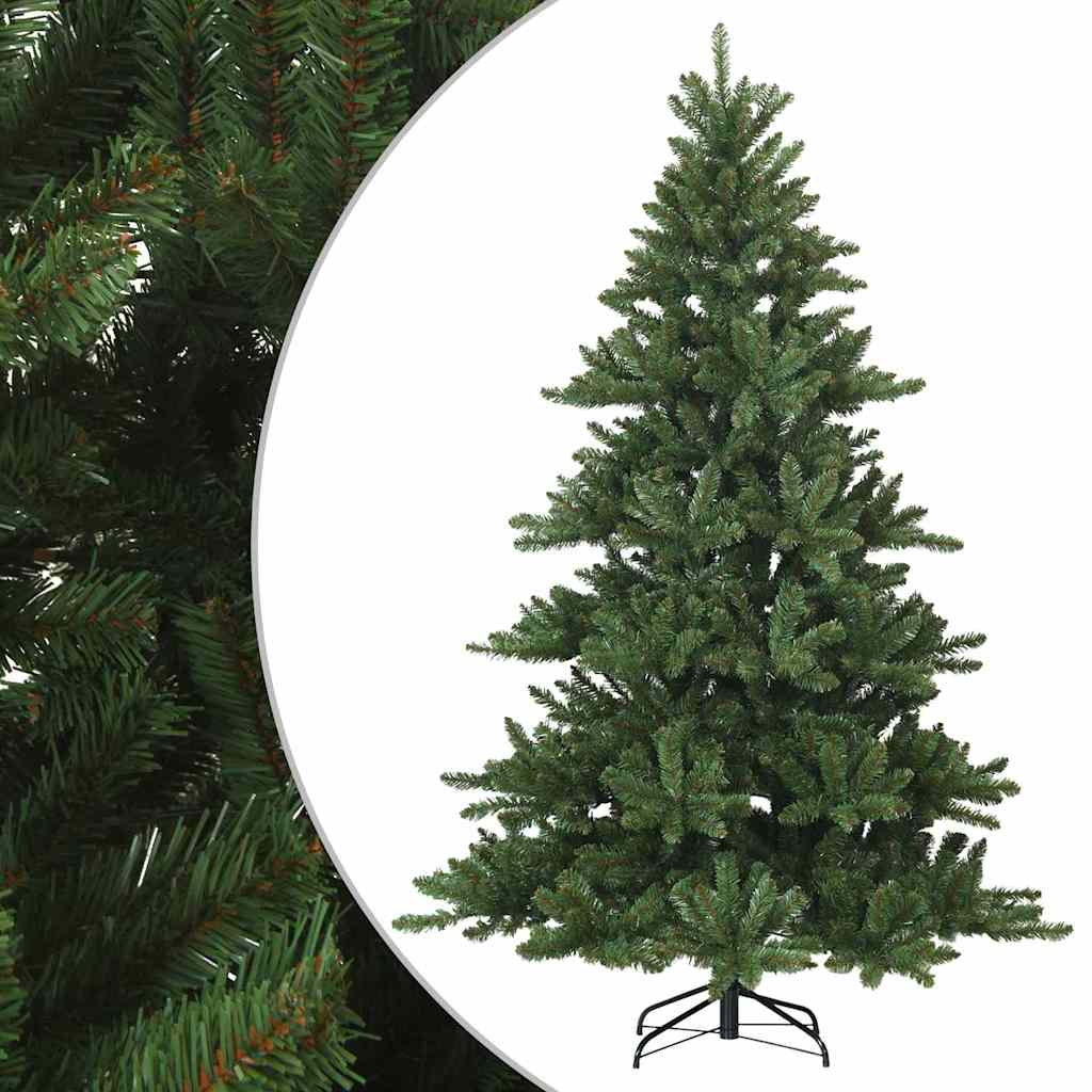 Albero di Natale Artificiale con Rami Pieghevoli Verde 240 cm
